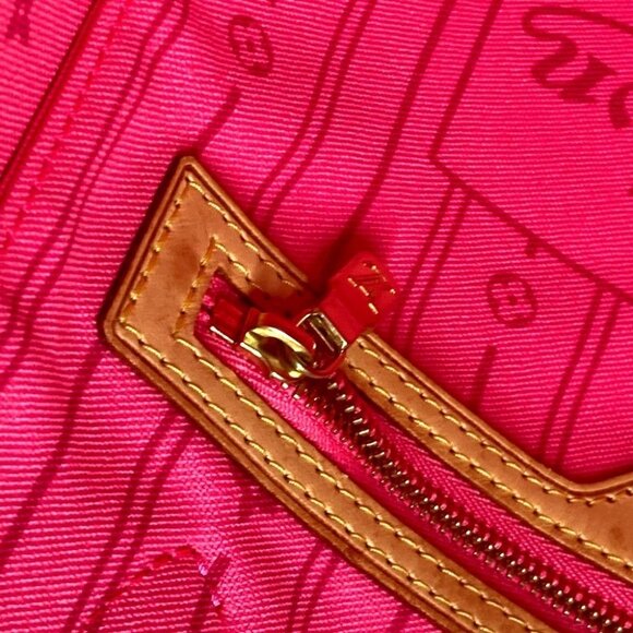 LOUIS VUITTON M48613 Monogram Rose Neverfull MM Shoulder Bag Tote Bag - Picture 13 of 16